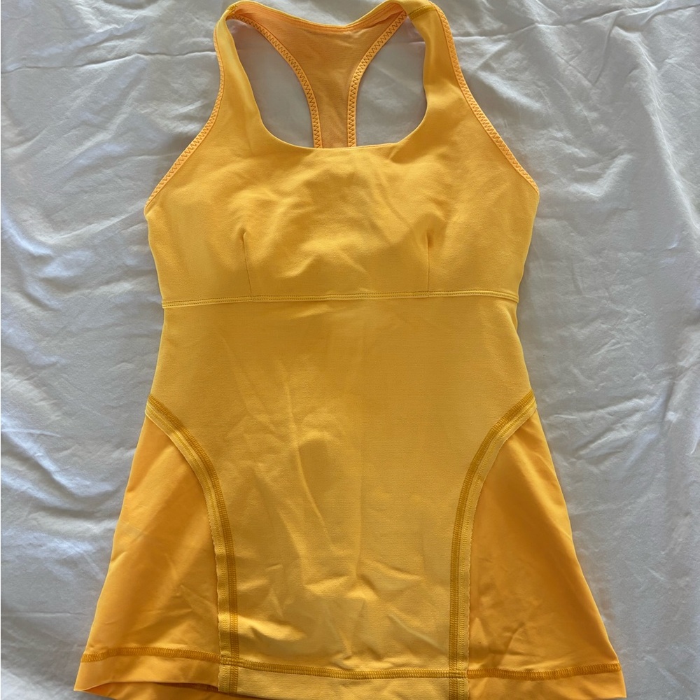 Vintage Lululemon Yellow Tank Top